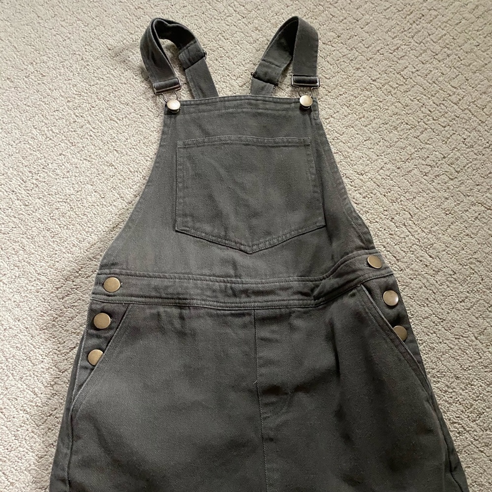 Olive green Skirt overalls